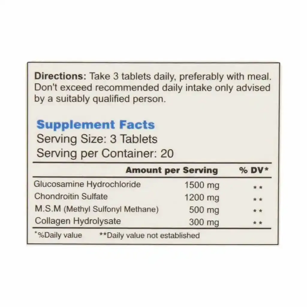 خرید قرص آلفلکسیل آلفا ویتامینز | کلاژن + گلوکزامین (ترمیم مفاصل و تاندون) + قیمت