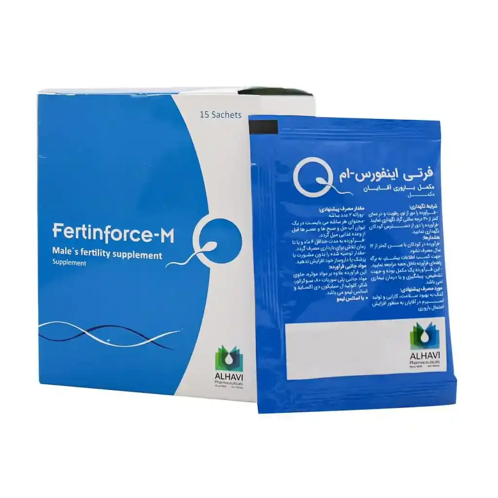 ساشه فرتین‌فورس ام الحاوی | مکمل تقویت اسپرم و باروری مردان