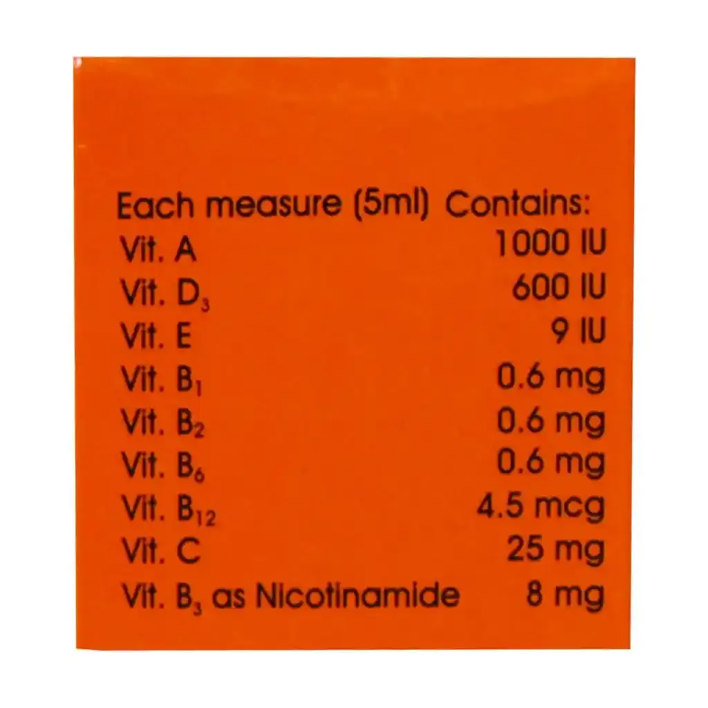 قطره ویتوکید الحاوی | مولتی ویتامین کامل برای رشد نوزادان