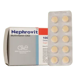 قرص نفروویت اسوه (۱۰۰ عدد) - مولتی ویتامین اختصاصی بیماران کلیوی