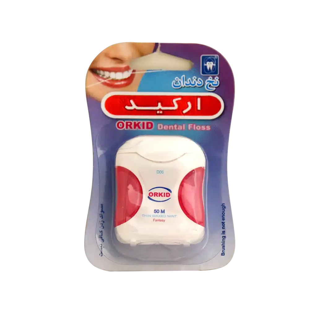 نخ دندان ارکید D06 | پاکسازی پلاک بین دندان با طعم نعنا