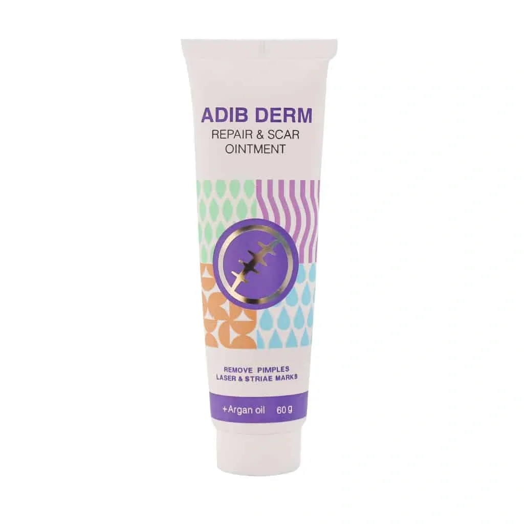 پماد ترمیم کننده ادیب درم | درمان زخم بستر، زخم دیابت و سوختگی | بهترین پماد برای جای بخیه