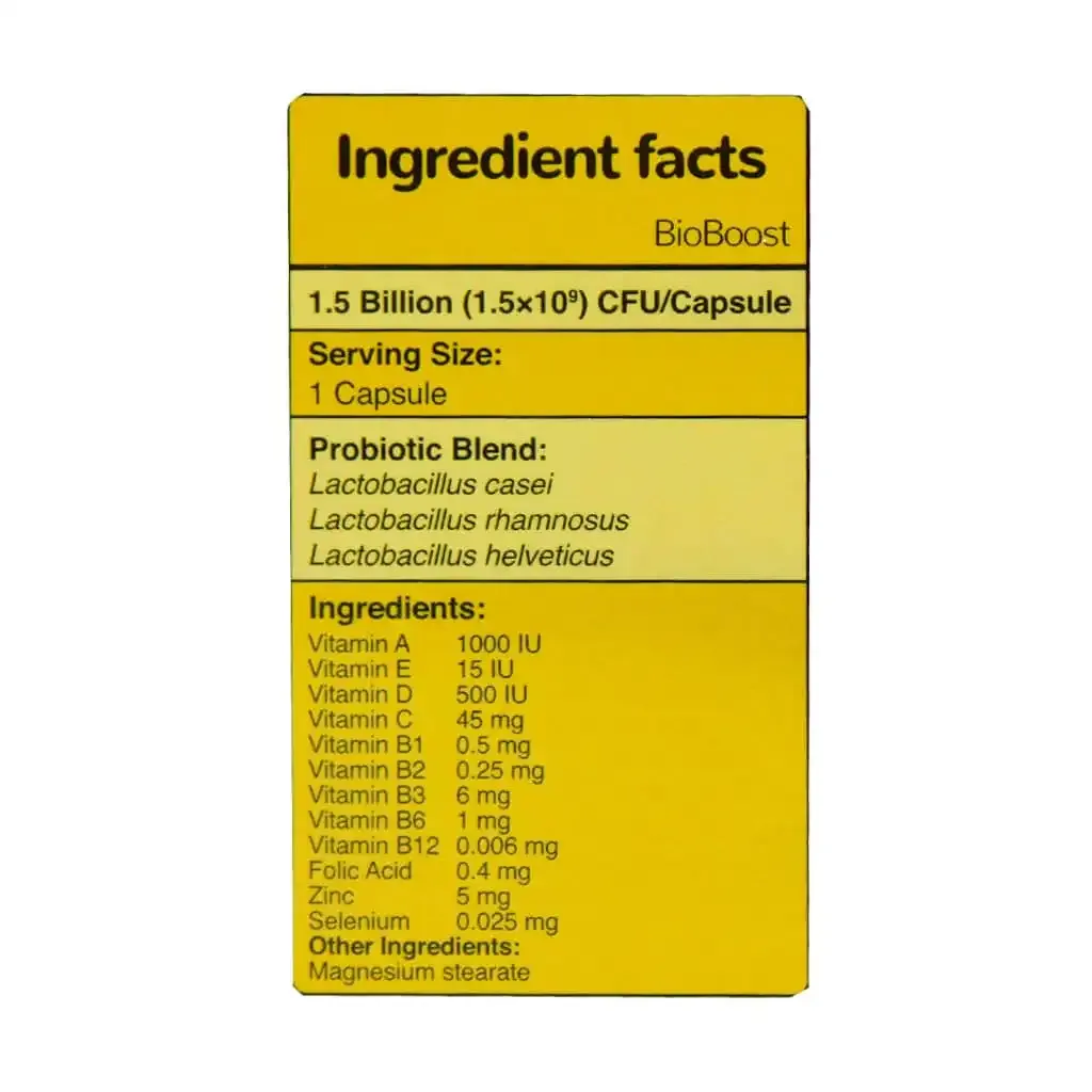 کپسول بایو بوست تک ژن فارما برای تقویت سیستم ایمنی بدن