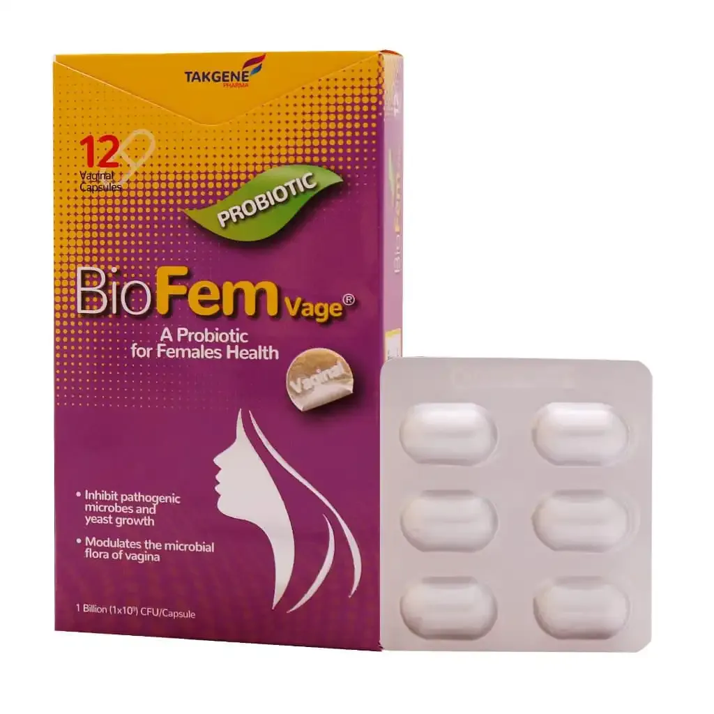 کپسول واژینال بایو فم واژ تک ژن تعادل فلور واژن