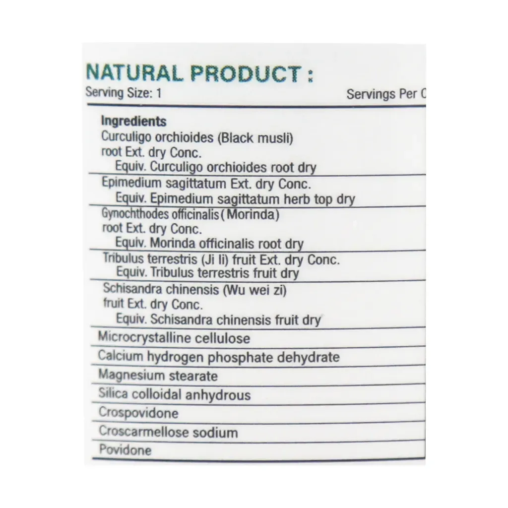 قرص لیبیدو بوستر گرین نیچر افزایش میل و انرژی جنسی