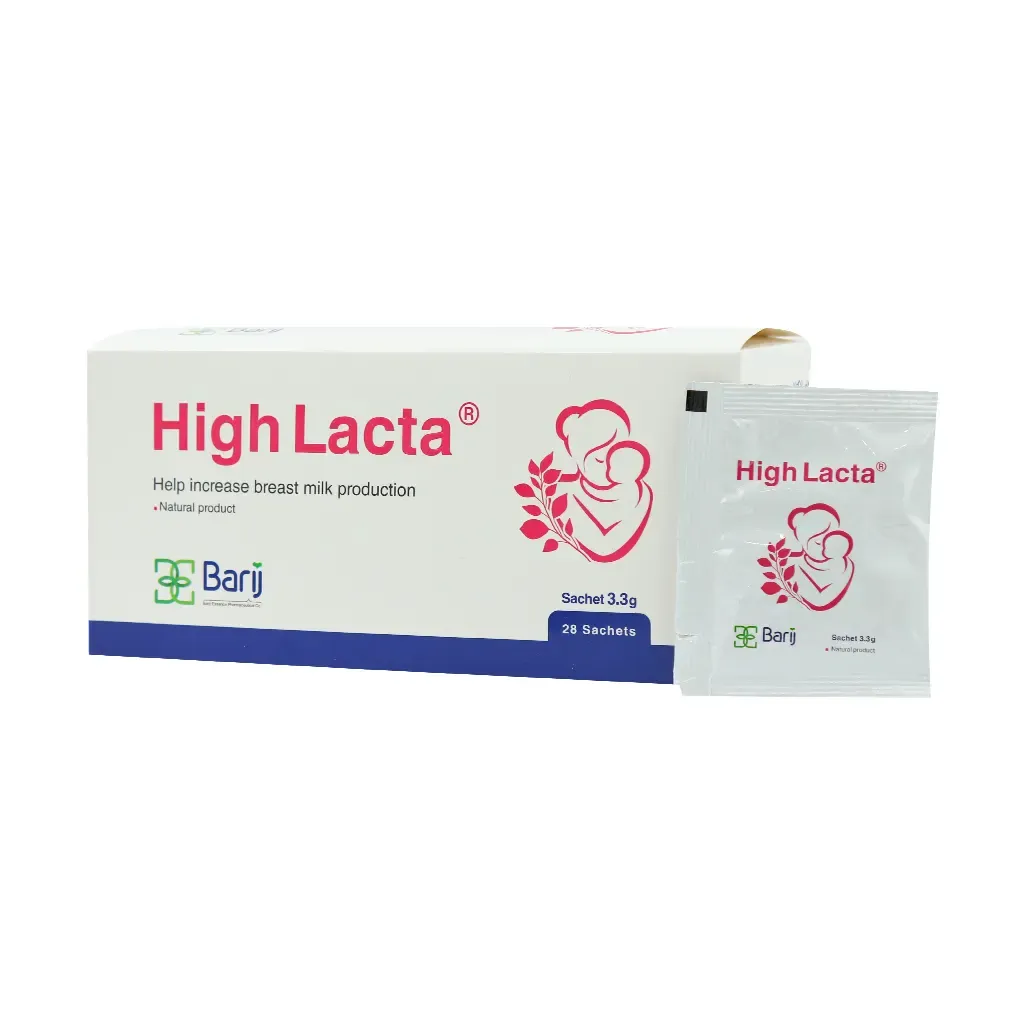 ساشه های‌لاکتا باریج | افزایش ترشح شیر مادر