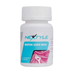 قرص بیوتین ۱۰۰۰ میکروگرم نکستایل