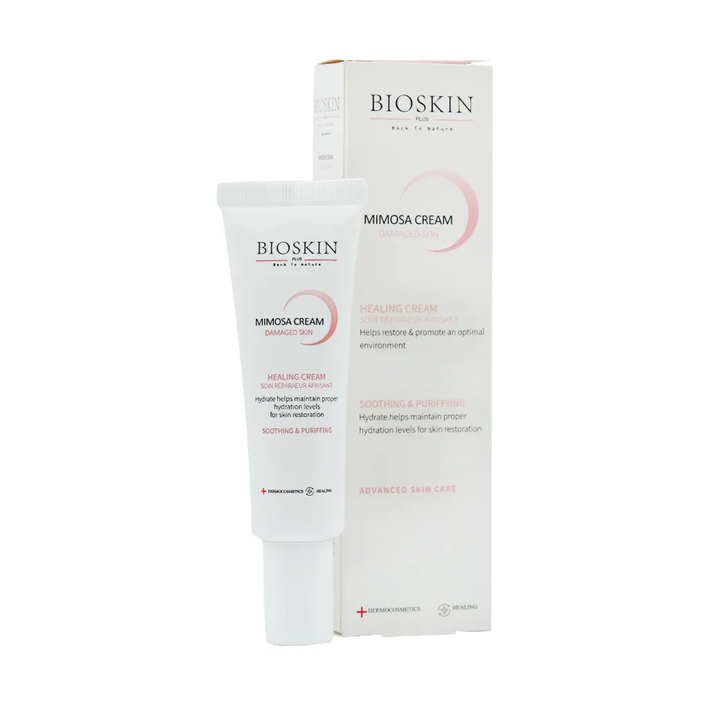 خرید کرم میموزا بایو اسکین | ترمیم‌کننده پوست آسیب‌دیده در شفاکده