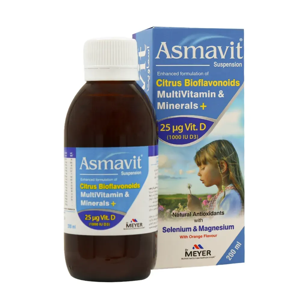 شربت آسماویت | مکمل تقویت تنفس و ریه | ویتابیوتیکس